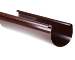 Ринва водостічна коричнева Profil Профіль 130 мм (3 м) Коричнева, Чорна, Графіт, Червона, Біла