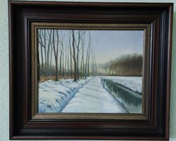 Картина мальована Зима (4256) Картина мальована Зима (4256)