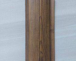 Штахети металеві 115 мм золотий дуб 3д 2хстороння Штахети металеві 115 мм золотий дуб 3д 2хстороння