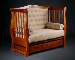 Ліжечко Glamour горіх Ліжечко Glamour горіх