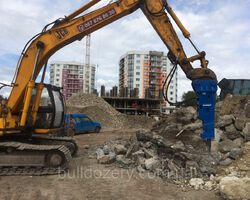 Гідромолот на базі екскаватора Hammer F15 Гідромолот на базі екскаватора Hammer F15