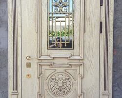 Двері вхідні з левом Двері вхідні з левом