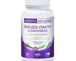 Біфідо-лакто комплекс, 1,2 млрд живих бактерій Біфідо-лакто комплекс, 1,2 млрд живих бактерій