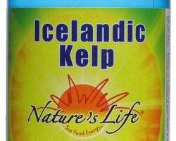 Nature's Life, Ісландска бура водоросль, 250 таблеток