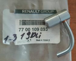 Розпильвач масла (гусак, жиклер) 1-3 циліндра Opel Movano (1998-2003) 1.9DCI 9110386, 7700109893, 1308100QAG Розпильвач масла (гусак, жиклер) 1-3 циліндра Opel Movano (1998-2003) 1.9DCI 9110386, 7700109893, 1308100QAG