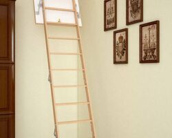 Сходи на горище Long 120х70 Bukwood Горищні сходи дерев’яні Сходи на горище Long 120х70 Bukwood Горищні сходи дерев’яні