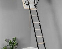 Сходи на горище Оман Stallux TERMO металеві 120х70 (Оман Сталюкс) Сходи на горище Оман Stallux TERMO металеві 120х70 (Оман Сталюкс)