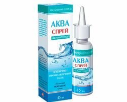 АКВА СПРЕЙ + Д-ПАНТЕНОЛ. 150 мл, Спрей, 45 мл АКВА СПРЕЙ + Д-ПАНТЕНОЛ. 150 мл, Спрей, 45 мл