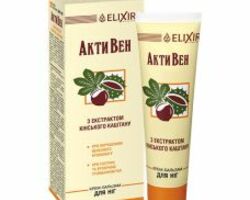 Крем- бальзам «АктиВен» с екстрактом кінського каштану 75 мл ELIXIR Крем- бальзам «АктиВен» с екстрактом кінського каштану 75 мл ELIXIR