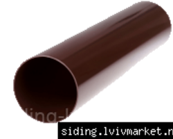 Труба водостічна PROFIL коричнева 100 мм 3 м (водостоки пластикові Профіл) Труба водостічна PROFIL коричнева 100 мм 3 м (водостоки пластикові Профіл)