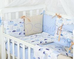 Комплект Маленька Соня Baby Design Premium City без балдахіну