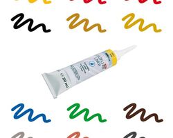 Hobby Line Контур по склу на водній основі випал 160*С кармін 20мл Hobby Line Контур по склу на водній основі випал 160*С кармін 20мл