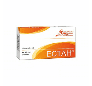 Естан®, свічки по 2,4 г №10 Естан®, свічки по 2,4 г №10