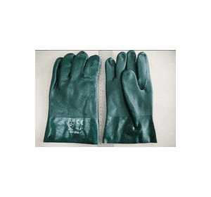 Перчатки зеленые песчаные КЩС-БМС (35см)   утепленные