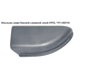 Накладка двери боковой сдвижной  левой OPEL VIVARO 01- (ОПЕЛЬ ВИВАРО) (8200020535) Накладка двери боковой сдвижной  левой OPEL VIVARO 01- (ОПЕЛЬ ВИВАРО) (8200020535)