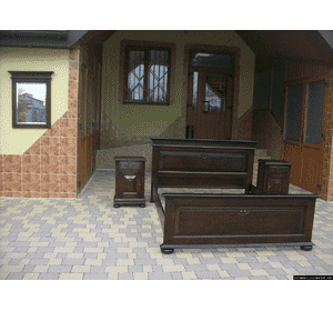 Ліжко + 2 тумбочки + дзеркало (5449) Ліжко + 2 тумбочки + дзеркало (5449)