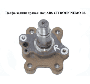 Цапфа задняя правая  под ABS CITROEN NEMO 08- (СИТРОЕН НЕМО) (517643) Цапфа задняя правая  под ABS CITROEN NEMO 08- (СИТРОЕН НЕМО) (517643)