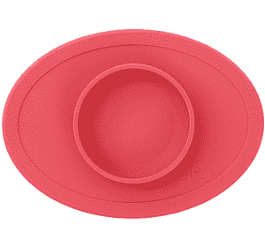 Силіконова миска килимок EZPZ (рожева)