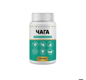 Чага, капсули по 300 мг № 140 у контейнері Чага, капсули по 300 мг № 140 у контейнері