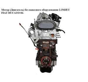 Мотор (Двигатель) без навесного оборудования 2.3МJET 88кВт FIAT DUCATO 06- (ФИАТ ДУКАТО) (F1AE0481D,