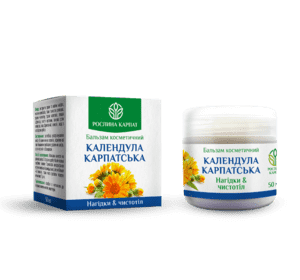 Бальзам Календула карпатська, 50 мл. Бальзам Календула карпатська, 50 мл.