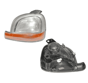 Фара левая  -03 RENAULT KANGOO 97-07 (РЕНО КАНГО) (7701044037, 7701044039, 7701048696) Фара левая  -03 RENAULT KANGOO 97-07 (РЕНО КАНГО) (7701044037, 7701044039, 7701048696)