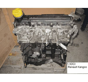 Мотор (Двигатель) без навесного оборудования 1.5DCI  RENAULT KANGOO 97-07 (РЕНО КАНГО) (K9K 7042, K9K S 7042,