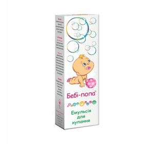 Бебі-попа®, емульсія для купання, 200 мл Бебі-попа®, емульсія для купання, 200 мл
