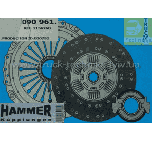 Диск зчеплення Volvo 380 mm Диск зчеплення Volvo 380 mm