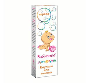 Бебі-попа®, емульсія для купання з екстрактом череди,200 мл Бебі-попа®, емульсія для купання з екстрактом череди,200 мл