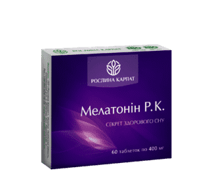 Мелатонін Р.К. 60 таб Мелатонін Р.К. 60 таб