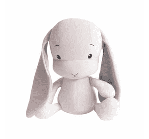 М'яка іграшка  Effikі Кролик рожевий-сірі вуха (20см)