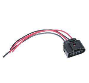 Фишка, разъем  4 пина с проводами 15 см (Новая) SEAT IBIZA 02-09 (СЕАТ ИБИЦА) (1J0973724) Фишка, разъем  4 пина с проводами 15 см (Новая) SEAT IBIZA 02-09 (СЕАТ ИБИЦА) (1J0973724)