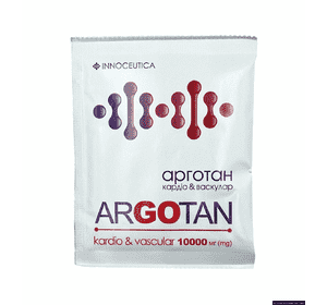 Арготан Кардіо, гранульований порошок по 10000 мг у саше, ДД Арготан Кардіо, гранульований порошок по 10000 мг у саше, ДД
