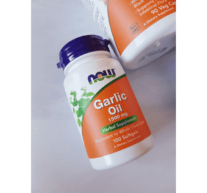 NOW Foods часникова олія 1500 мг 100 капсул олія часнику garlic