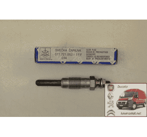 Свеча накаливания Citroen С25 ISKRA 11721002 Свеча накаливания Citroen С25 ISKRA 11721002