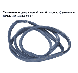 Уплотнитель двери задней левой  (на двери) универсал OPEL INSIGNIA 08-17 (ОПЕЛЬ ИНСИГНИЯ) (13243031) Уплотнитель двери задней левой  (на двери) универсал OPEL INSIGNIA 08-17 (ОПЕЛЬ ИНСИГНИЯ) (13243031)