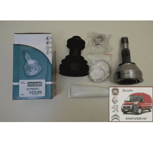 Шрус внешний 28/27Z (граната, кулак, шарнир) Fiat Ducato 290 (1989-1994) PASCAL G1P002PC 9506802,95646292,327360, VKJC6176,302199 Шрус внешний 28/27Z (граната, кулак, шарнир) Fiat Ducato 290 (1989-1994) PASCAL G1P002PC 9506802,95646292,327360, VKJC6176,302199