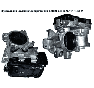 Дроссельная заслонка элект 1.3HDI  CITROEN NEMO 08- (СИТРОЕН НЕМО) (55213019) Дроссельная заслонка элект 1.3HDI  CITROEN NEMO 08- (СИТРОЕН НЕМО) (55213019)