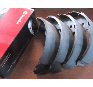 Задние тормозные колодки (барабанные тормоза) Fiat Scudo 220 (2004-2006) 77362451,9566949580,4241K6,S23517
