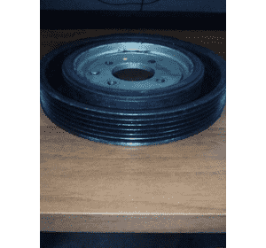 Шкив коленвала демпферный 6 ручейков Peugeot Expert II (2004-2006) 1.9D(DW8) 9624596880, 9637218980,0515Q6 Шкив коленвала демпферный 6 ручейков Peugeot Expert II (2004-2006) 1.9D(DW8) 9624596880, 9637218980,0515Q6