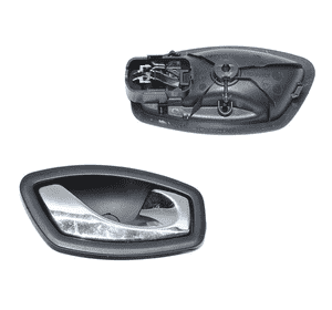 Ручка двери внутреняя передняя правая  хром RENAULT TRAFIC 14-19 (РЕНО ТРАФИК) (806700005R) Ручка двери внутреняя передняя правая  хром RENAULT TRAFIC 14-19 (РЕНО ТРАФИК) (806700005R)