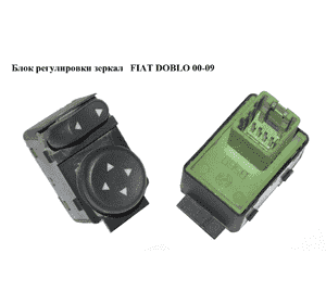 Блок регулировки зеркал   FIAT DOBLO 00-09 (ФИАТ ДОБЛО) (735424458) Блок регулировки зеркал   FIAT DOBLO 00-09 (ФИАТ ДОБЛО) (735424458)