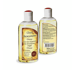 Олія вазелінова, 100 мл Олія вазелінова, 100 мл