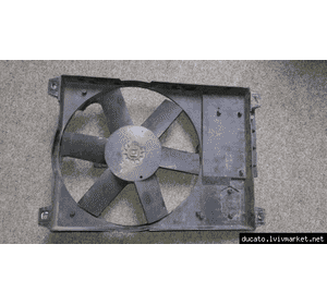 Вентилятор радиатора (с моторчиком+дифузор) Peugeot Boxer II (2002-2006) 1323254080