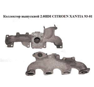 Коллектор выпускной 2.0HDI  CITROEN XANTIA 93-01 (СИТРОЕН КСАНТИЯ) (0341.E0, 0341E0) Коллектор выпускной 2.0HDI  CITROEN XANTIA 93-01 (СИТРОЕН КСАНТИЯ) (0341.E0, 0341E0)