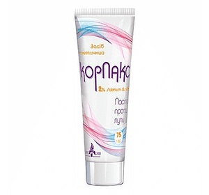 Паста проти лупи «Корпакс», 75 г Паста проти лупи «Корпакс», 75 г