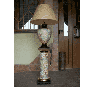 Лампа-торшер з підставкою (3063)