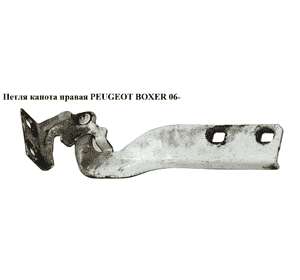 Петля капота правая   PEUGEOT BOXER 06- (ПЕЖО БОКСЕР) (7912A6) Петля капота правая   PEUGEOT BOXER 06- (ПЕЖО БОКСЕР) (7912A6)