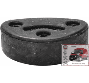 Резиновое кольцо глушителя Peugeot Boxer II 46461540, MC-5733